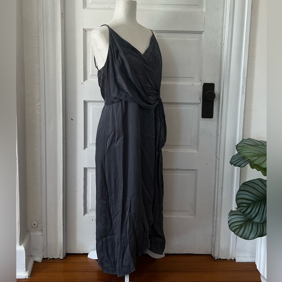 Anthropologie | Giverny Midi Slip Dress - Picture 2 of 11